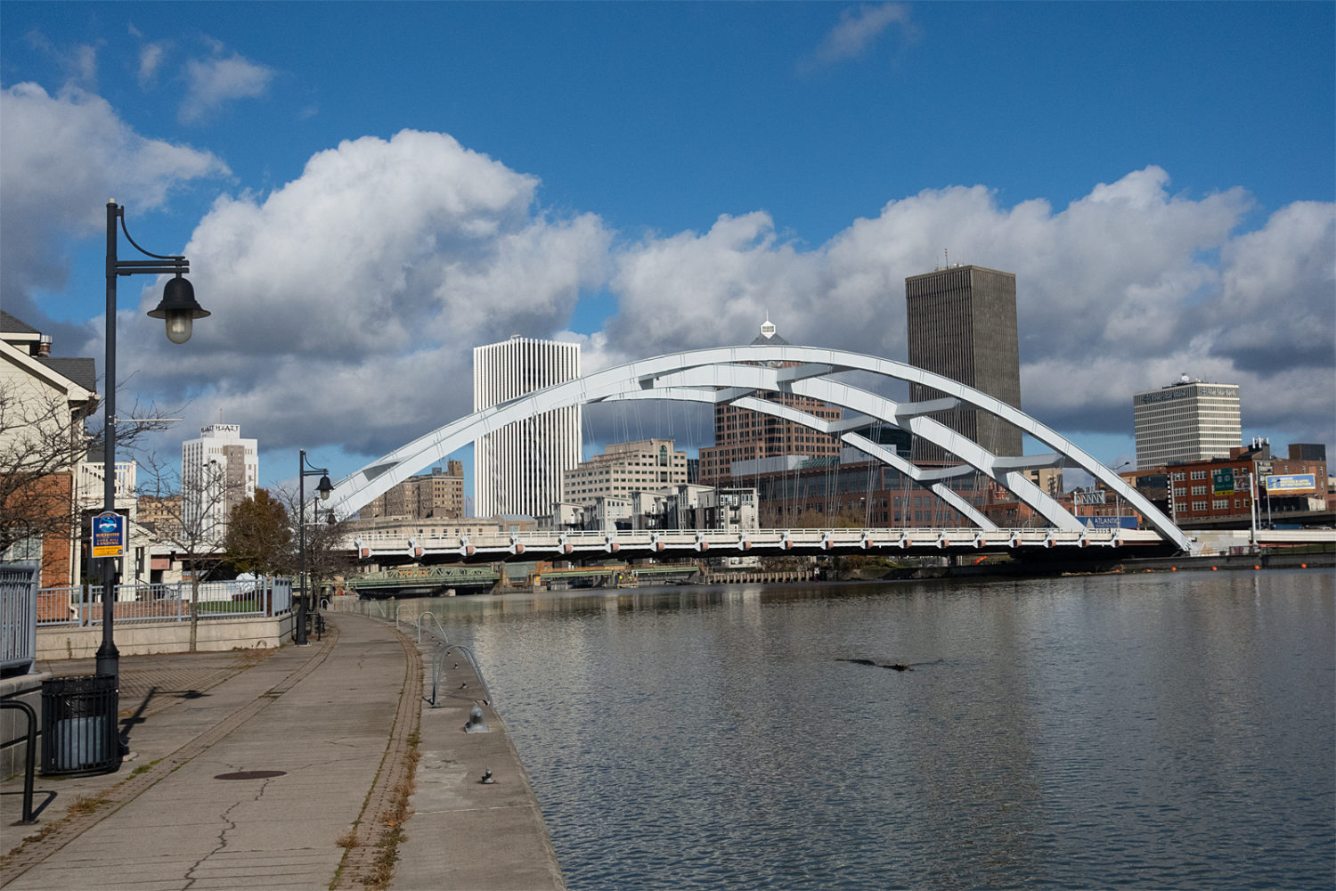 Downtown Rochester as seen from west side