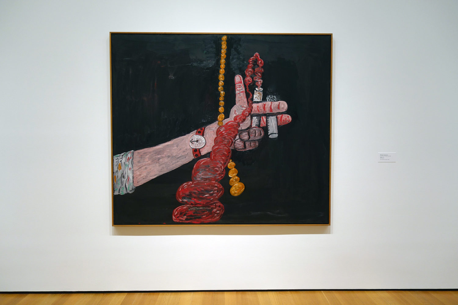 Philip Guston "Talking" at MoMA in 2017