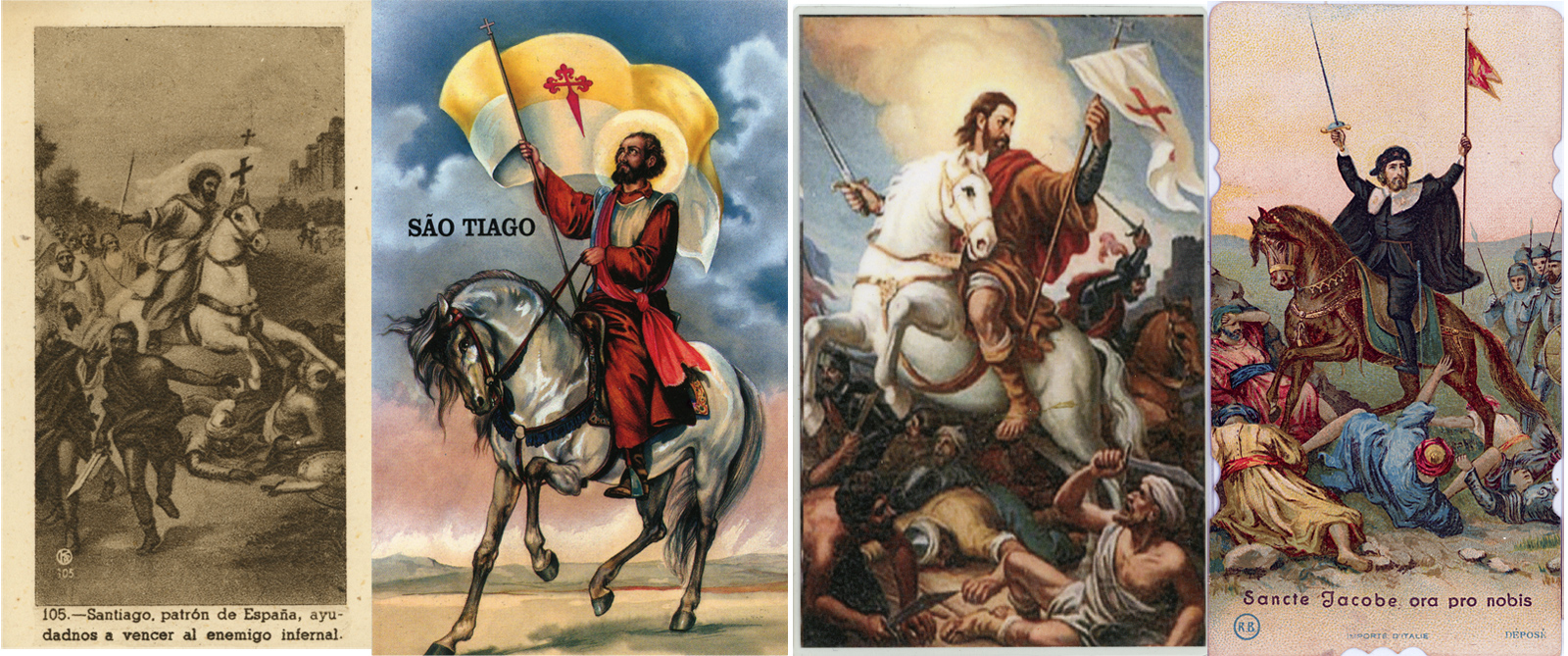 Santiago holy cards