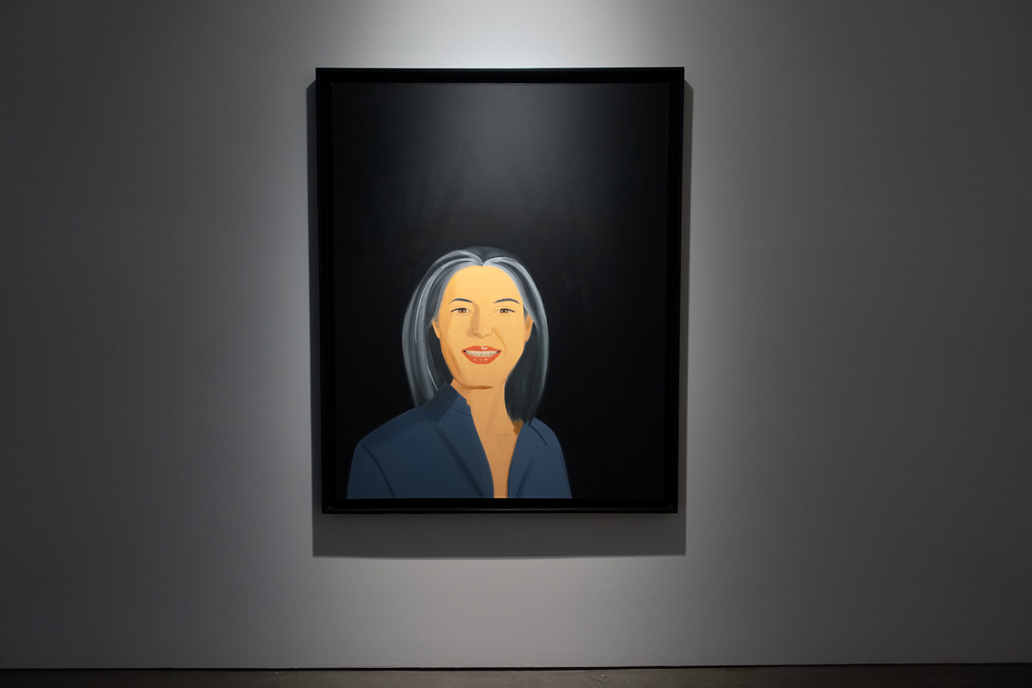 Alex Katz painting at Marlborough Gallery in Chelsea 2022