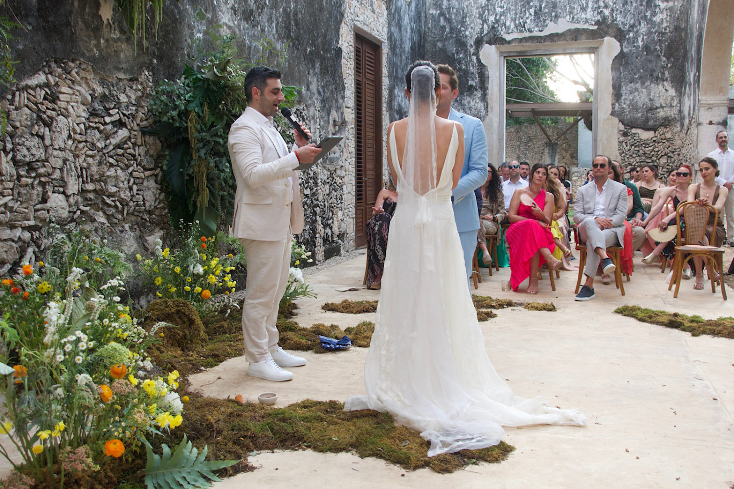 Alex and Luci’s wedding at a hacienda outside Merida