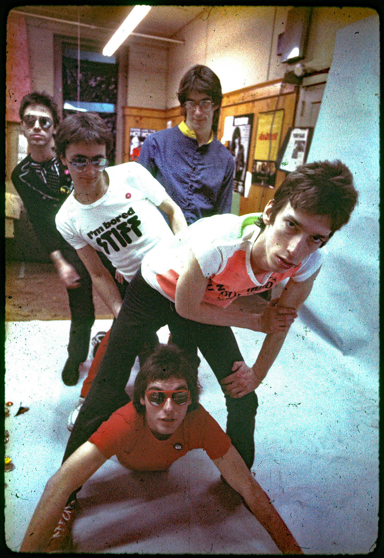 New Math in Cox building rehearsal space. Promo photo by Corrine Cats