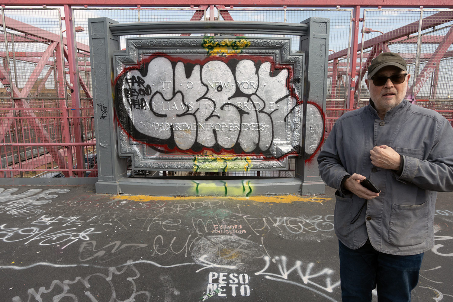 Duane on the Williamsburg Bridge