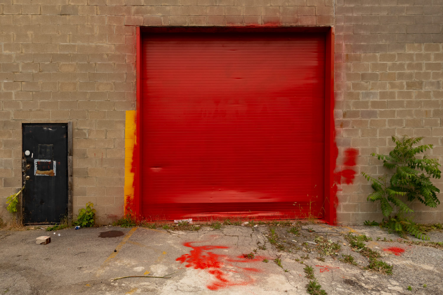 "Warehouse, Hudson Avenue" Giclée print from "Portals & Planes: Pictures by Paul Dodd"