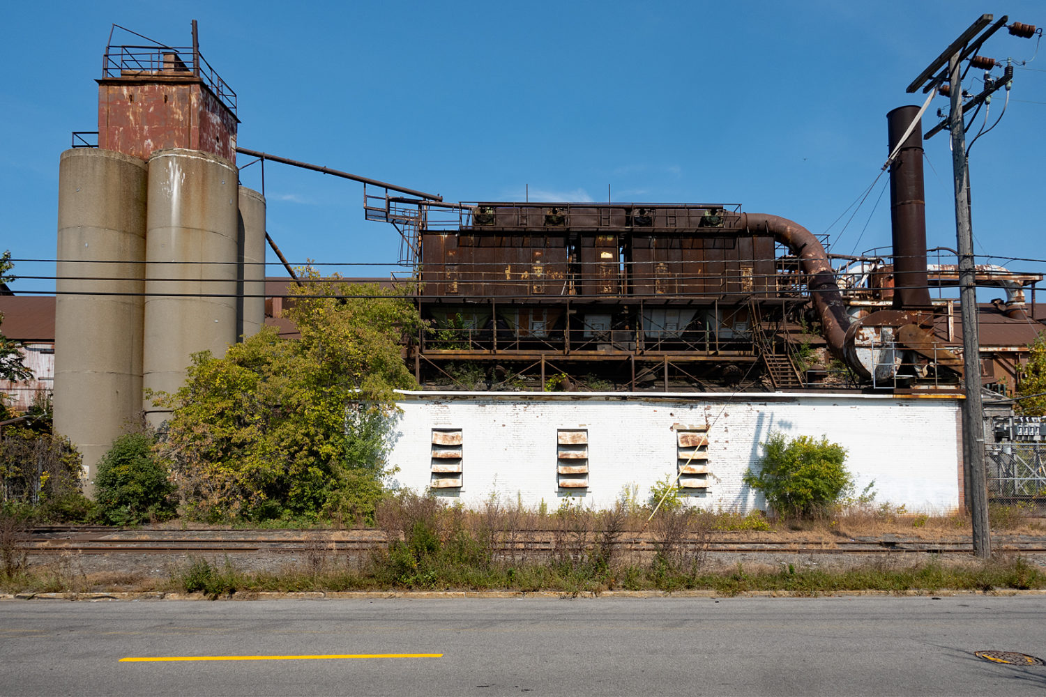 Old industry ruins in Niagara Falls