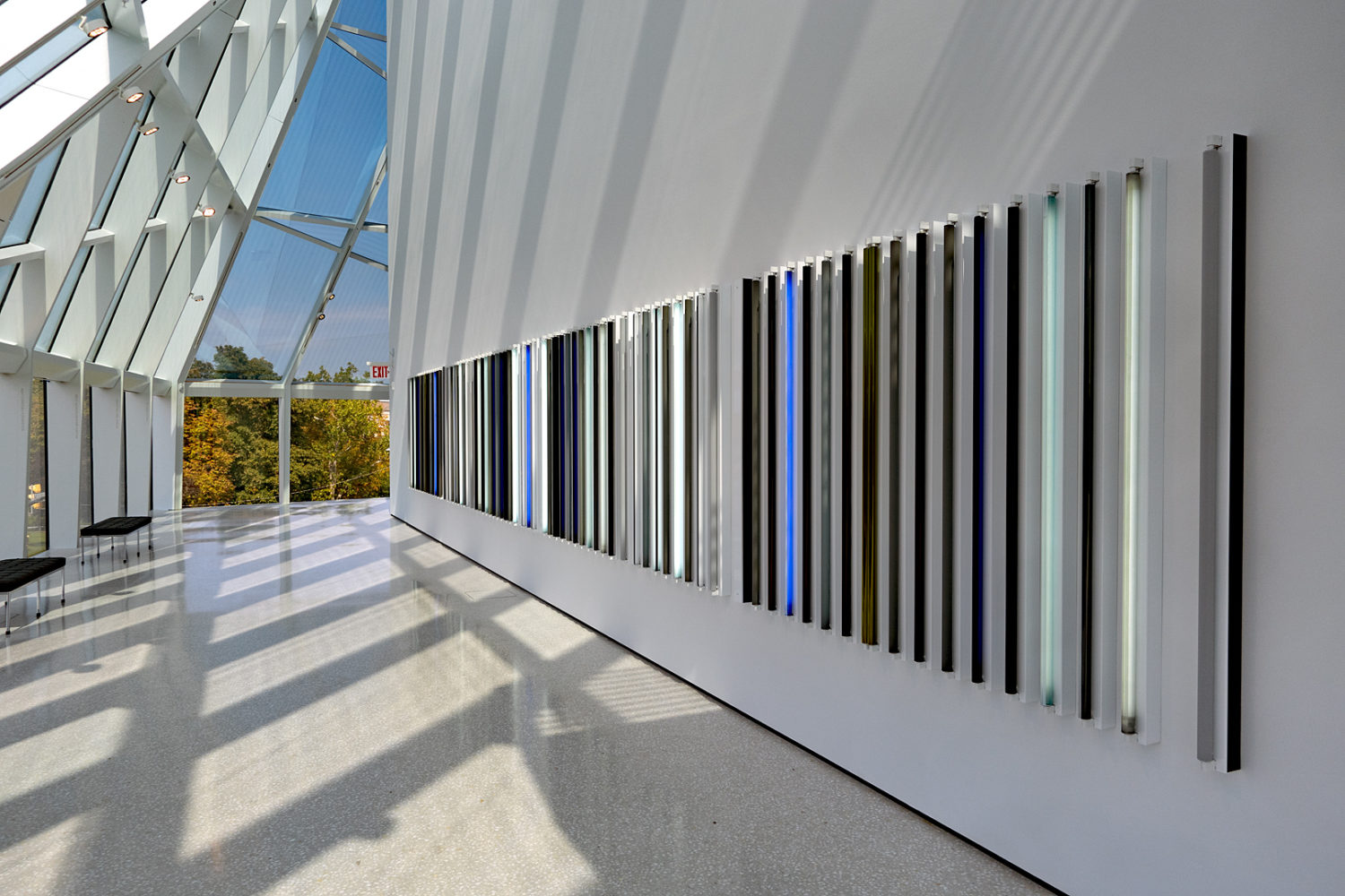 Robert Irwin installation "Niagara 2012" created for Albright Knox in Buffalo, New York