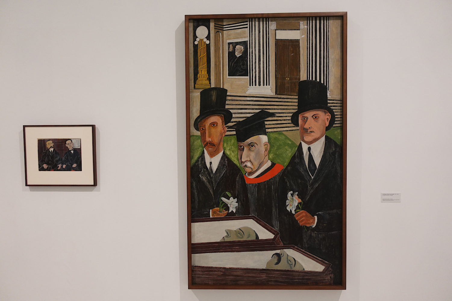 Ben Shahn’s “The Passion of Sacco and Vanzetti” 1931-32 at Museo de Reina Sofia in Madrid