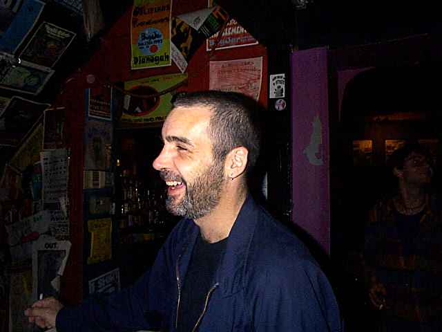 Dave Ripton at the Bug Jar in the 90's