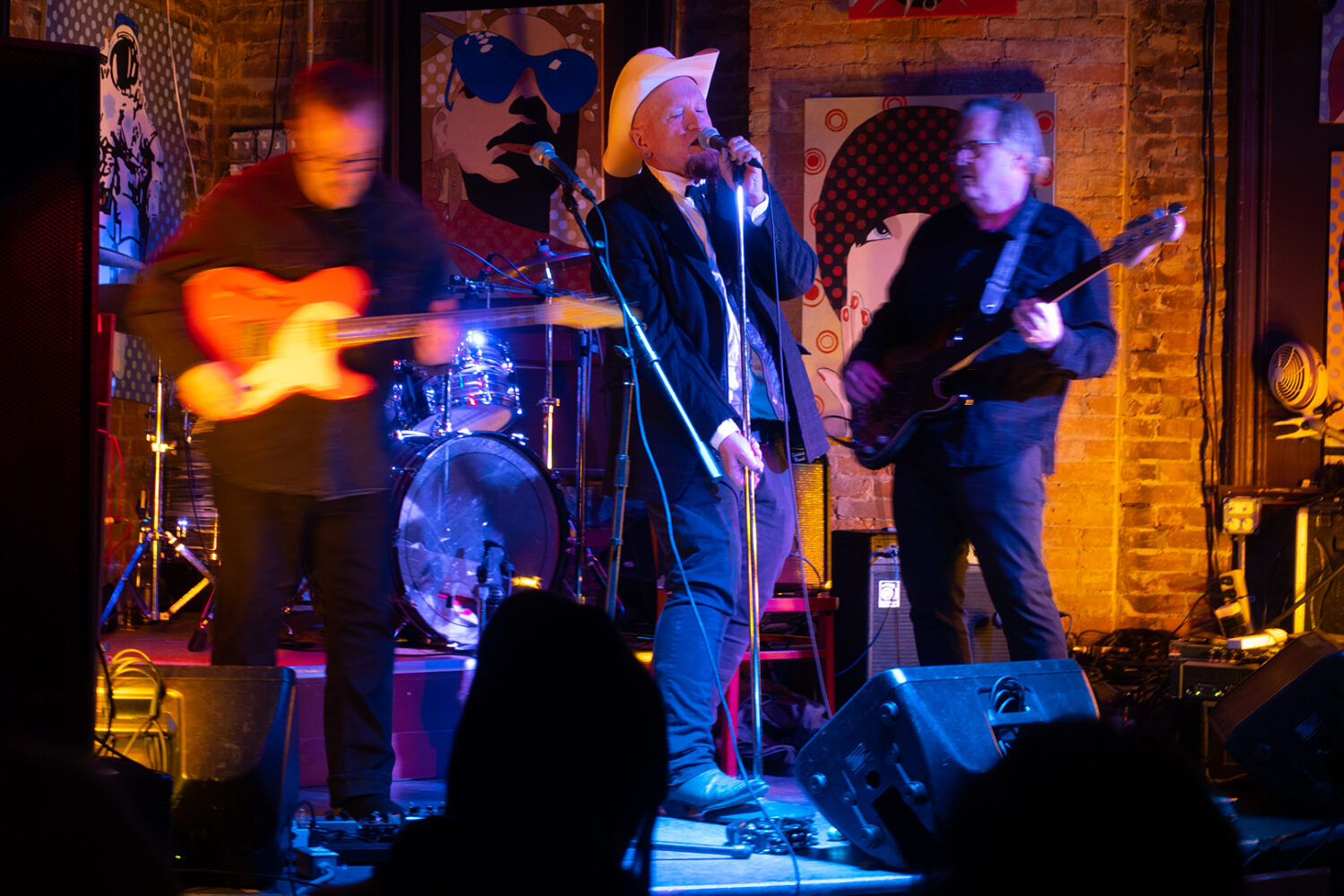 Pat Moschiano performing with Frying Pan at Skylark Lounge in Rochester