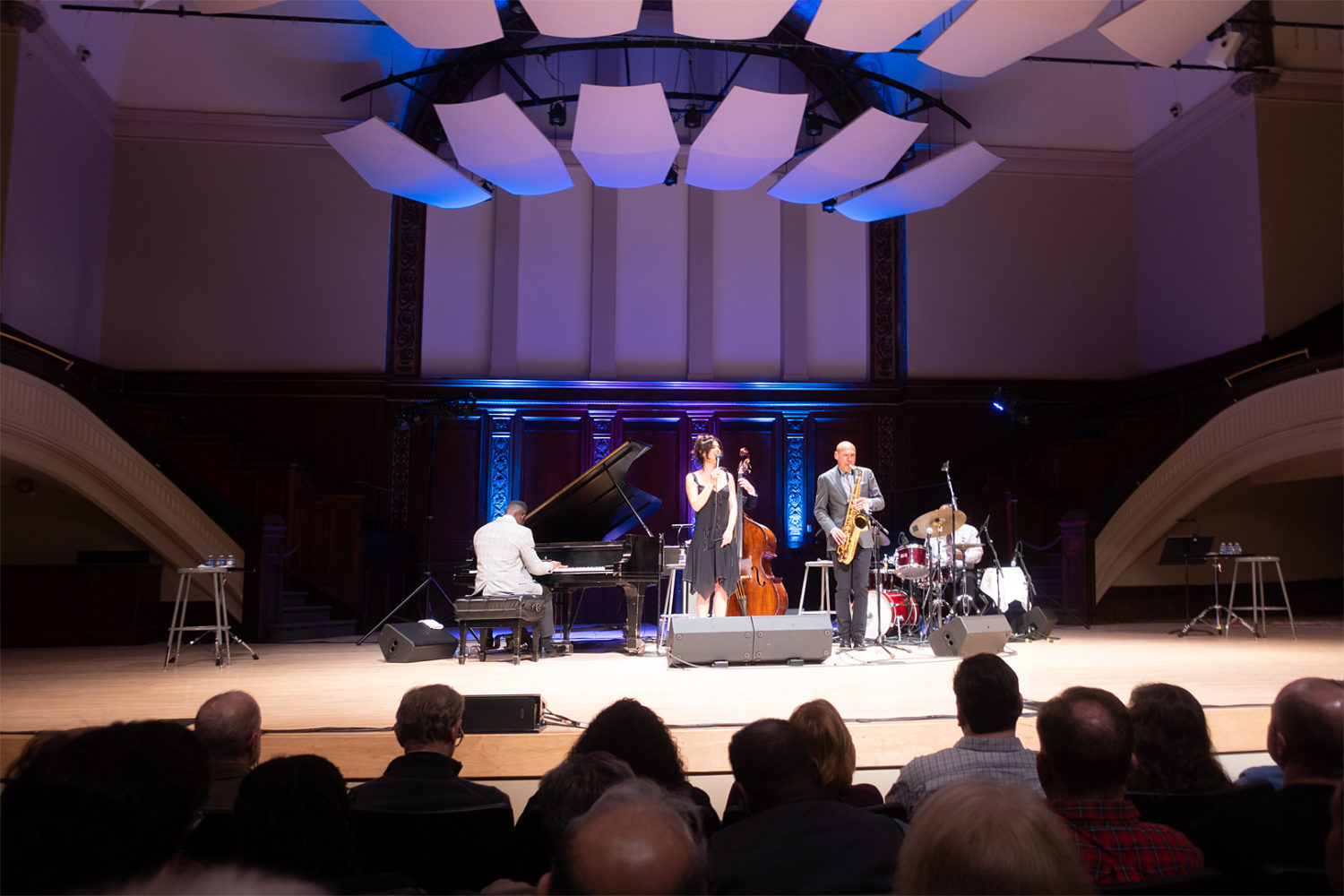 Joshua Redman performing at Hochstein School of Music in Rochester, New York
