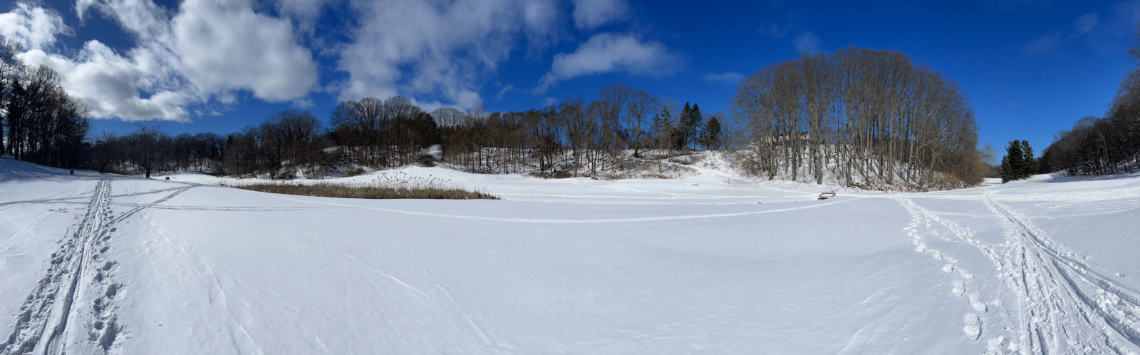 Durand Eastman golf coure in winter