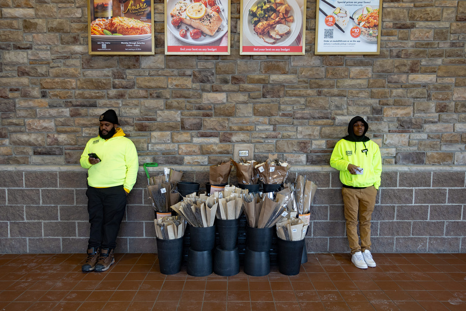 Employees at East Avenue Wegman's