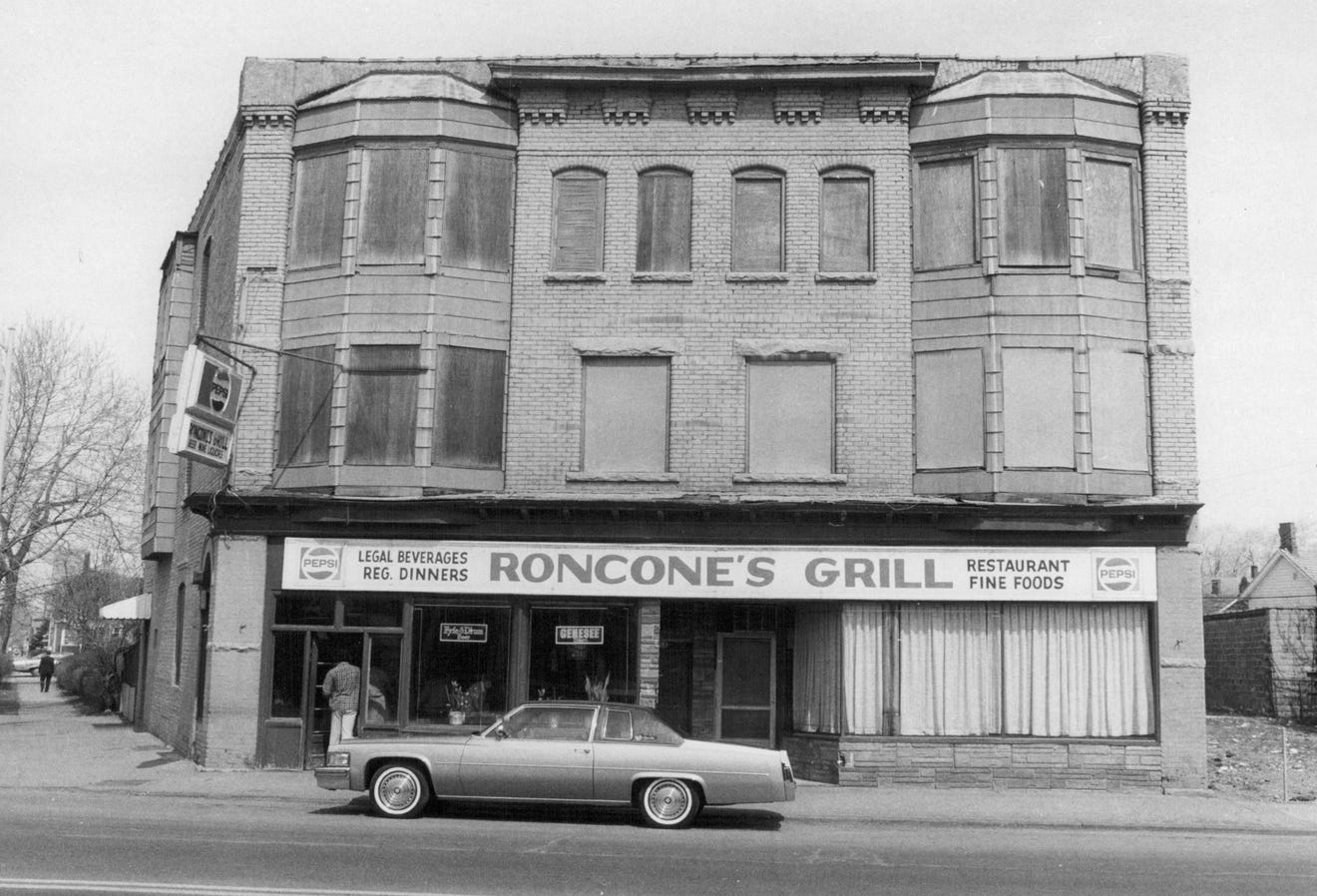 Roncone's 232 Lyell Avenue Rochester New York. Photo by Joe Watson