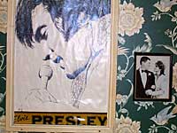 Elvis poster at Nick's Sea breeze Inn