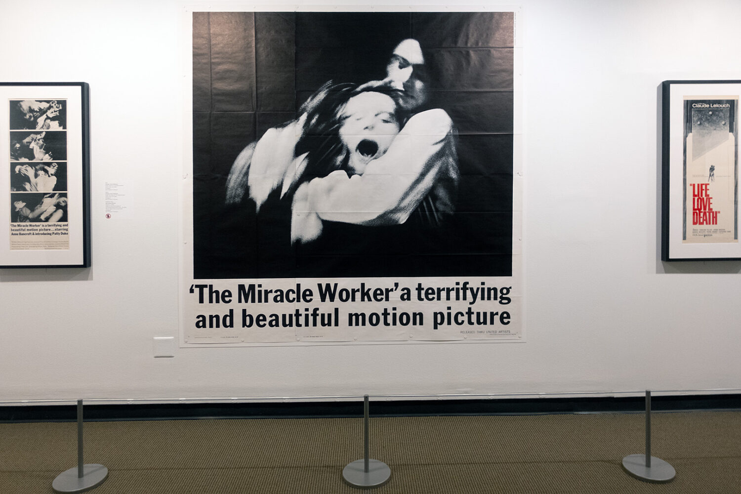 Miracle Worker movie poster at George Eastman Museum