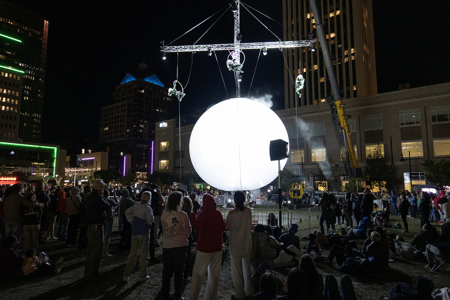 The Orb at Parcel 5 during 2025 Fringe Fest