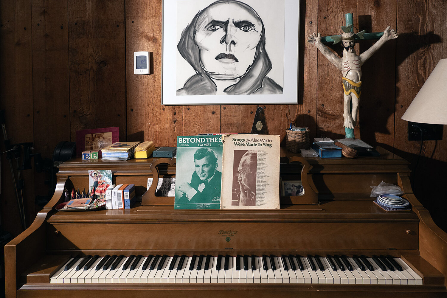 Our piano after being tuned