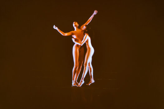 Garth Fagan dancers video at MAG show "Determined to Be: The Sculpture of John Rhoden"