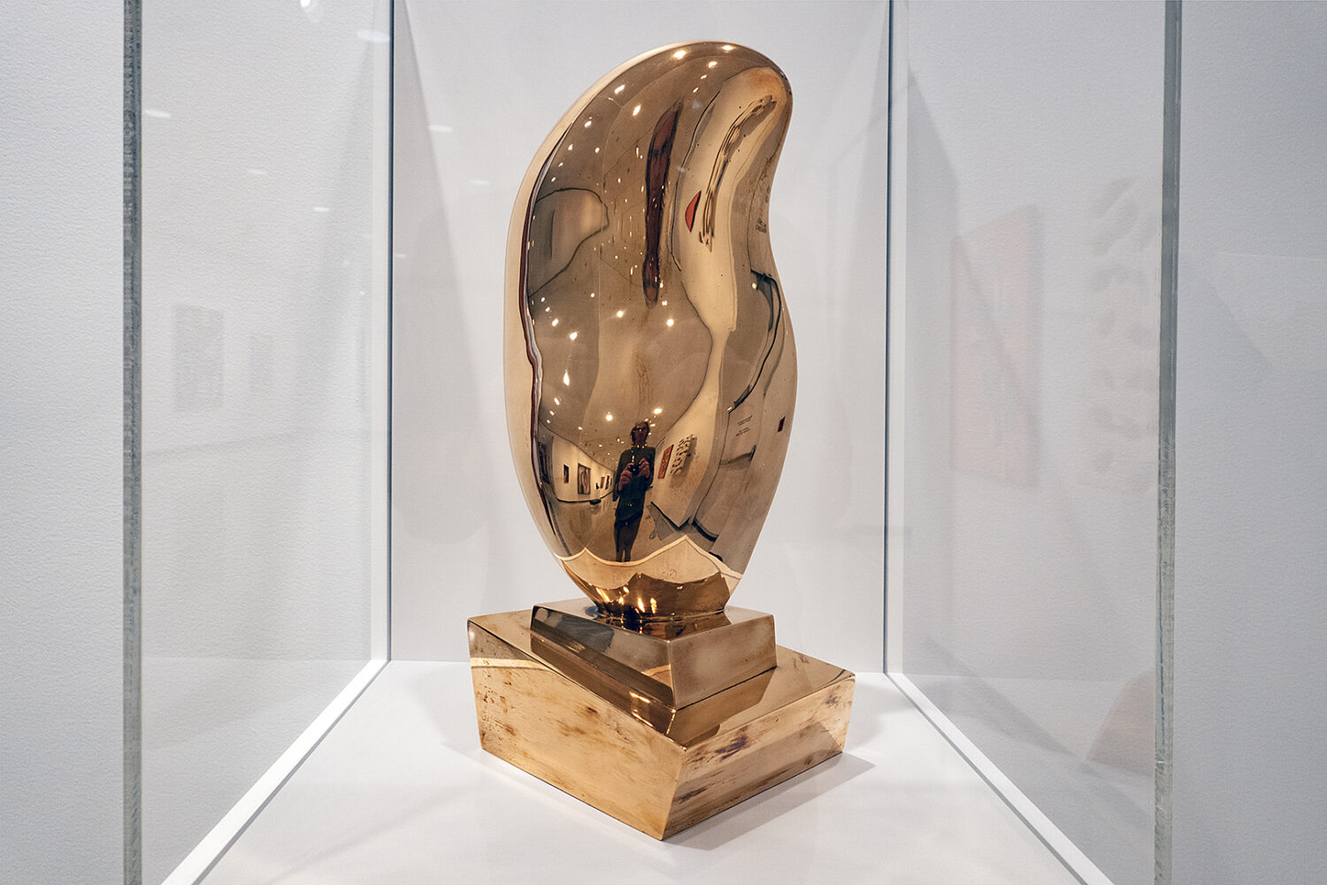 Jean Arp Leaf on Crystal (Feuille sur Cristal) Bronze MAG Rochester