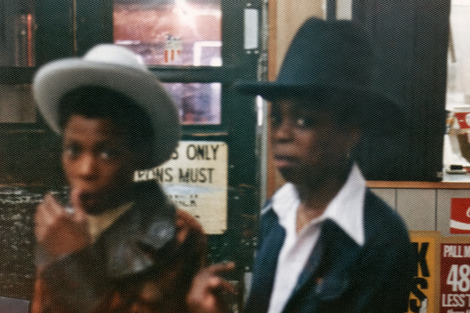 Two kids downtown Indianapolis 1971