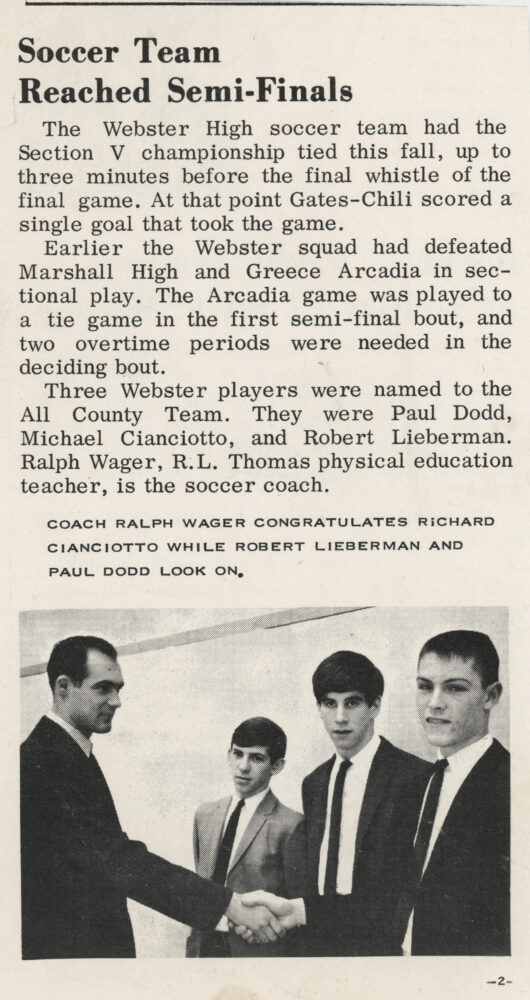 Ralph Wager, Bob Lieberman, Paul Dodd and Rick Cianciato