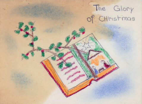 The Glory of Christmas art from the early fifties